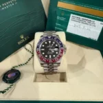 Rolex GMT-Master II "Pepsi" Watch - Blue & Red Bezel. - Image 12