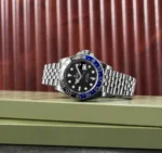 Rolex GMT-Master II Watch - Black Dial - Silver Stainless Steel - Image 9