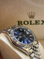 Rolex Datejust Watch - Deep Blue Dial. - Image 4