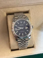 Rolex Datejust Watch - Deep Blue Dial. - Image 2