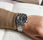 Rolex Sea-Dweller Watch -Black Dial - Silver Steel. - Image 3