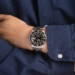 Rolex Sea-Dweller Watch -Black Dial - Silver Steel. - Image 4