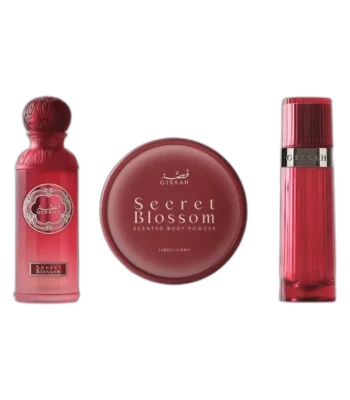 Secret bloom coffret 50ml – Gissah Eau de parfum pour homme et femme Photoroom